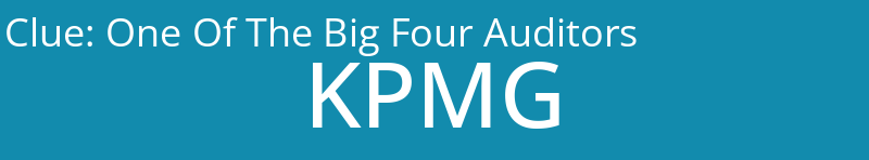 One Of The Big Four Auditors