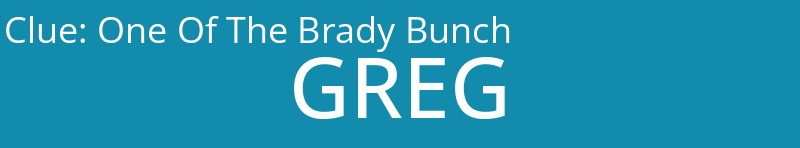 One Of The Brady Bunch