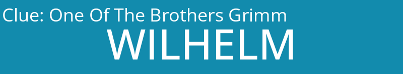 One Of The Brothers Grimm