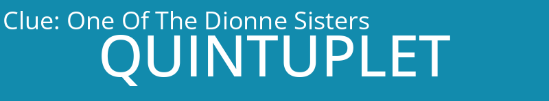One Of The Dionne Sisters
