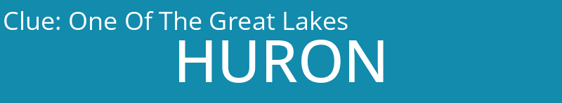 One Of The Great Lakes