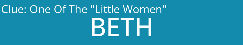 One Of The "Little Women"