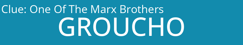 One Of The Marx Brothers