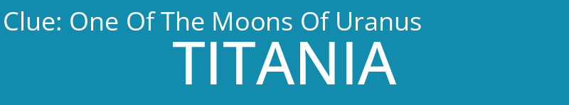 One Of The Moons Of Uranus