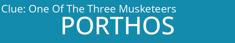 One Of The Three Musketeers