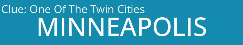 One Of The Twin Cities