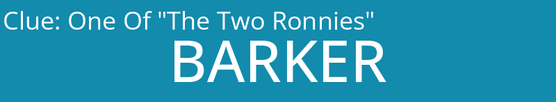 One Of "The Two Ronnies"