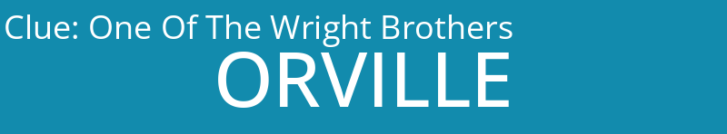 One Of The Wright Brothers