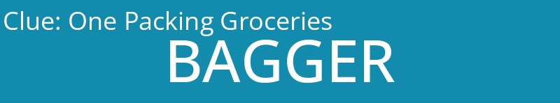 One Packing Groceries