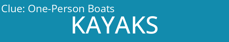 One-Person Boats