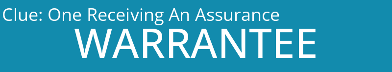 One Receiving An Assurance