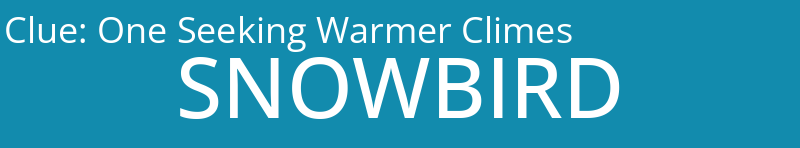 One Seeking Warmer Climes