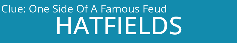 One Side Of A Famous Feud