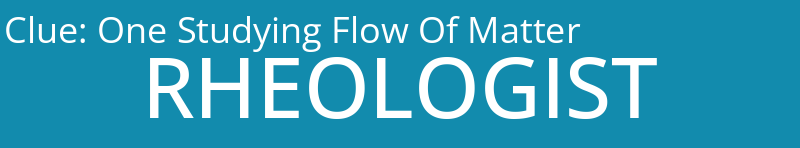 One Studying Flow Of Matter