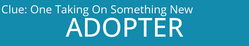 One Taking On Something New