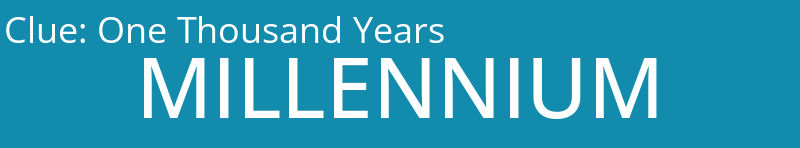 One Thousand Years