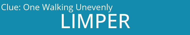 One Walking Unevenly