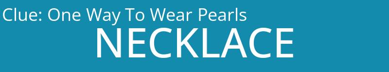 One Way To Wear Pearls