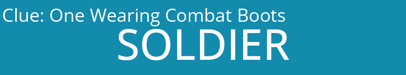 One Wearing Combat Boots