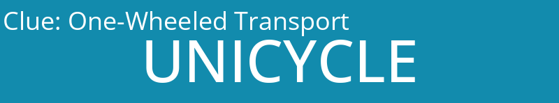 One-Wheeled Transport