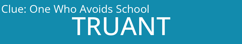 One Who Avoids School