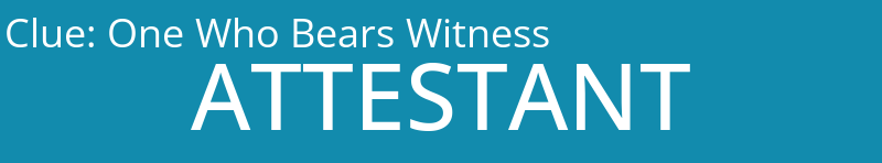 One Who Bears Witness