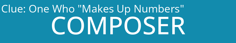 One Who "Makes Up Numbers"