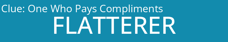 One Who Pays Compliments