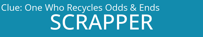 One Who Recycles Odds & Ends