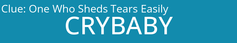 One Who Sheds Tears Easily