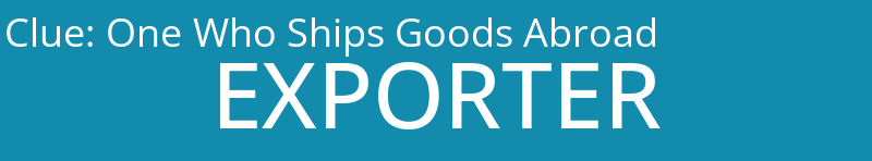 One Who Ships Goods Abroad
