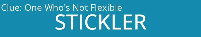 One Who's Not Flexible