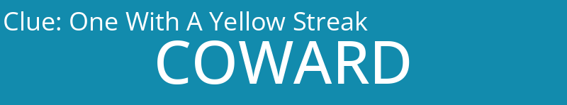 One With A Yellow Streak