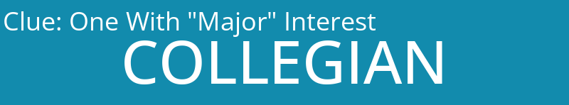 One With "Major" Interest