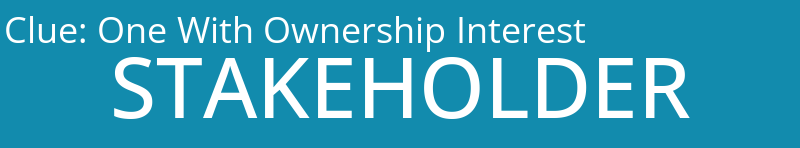 One With Ownership Interest