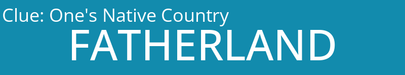 One's Native Country