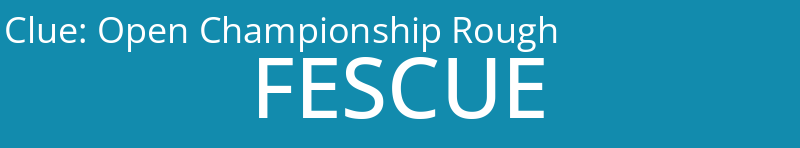 Open Championship Rough