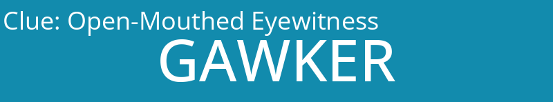 Open-Mouthed Eyewitness