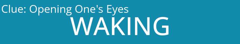 Opening One's Eyes