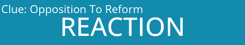 Opposition To Reform