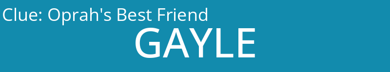 Oprah's Best Friend