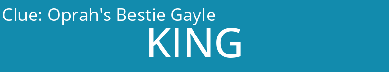 Oprah's Bestie Gayle