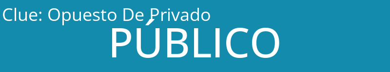 Opuesto De Privado