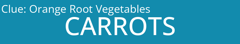 Orange Root Vegetables