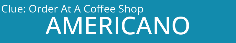 Order At A Coffee Shop