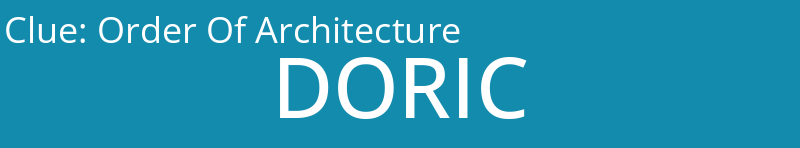 Order Of Architecture