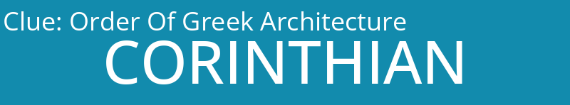 Order Of Greek Architecture