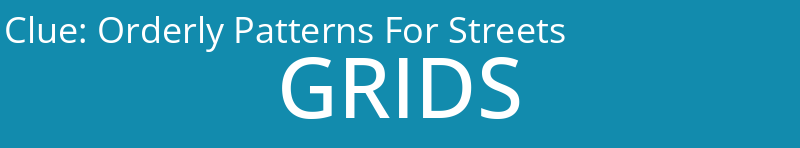 Orderly Patterns For Streets