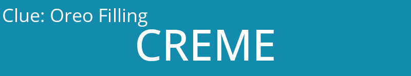 Oreo Filling