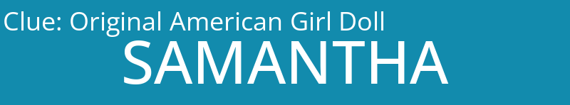 Original American Girl Doll